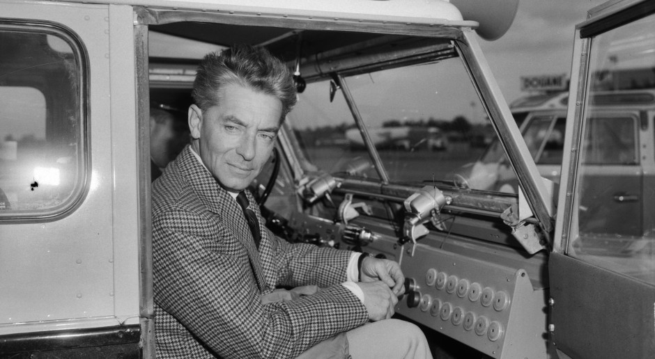 As famosas gravações de Herbert von Karajan vieram à tona na internet. "Ele ficaria feliz."