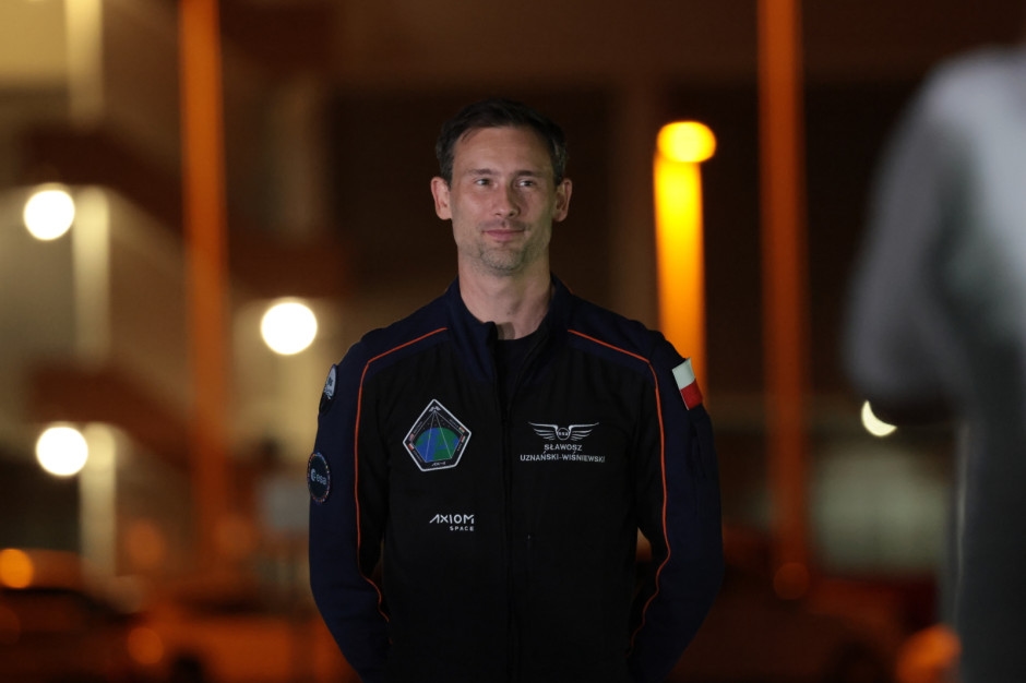 Sławosz Uznański for WNP on preparations for the launch [VIDEO]