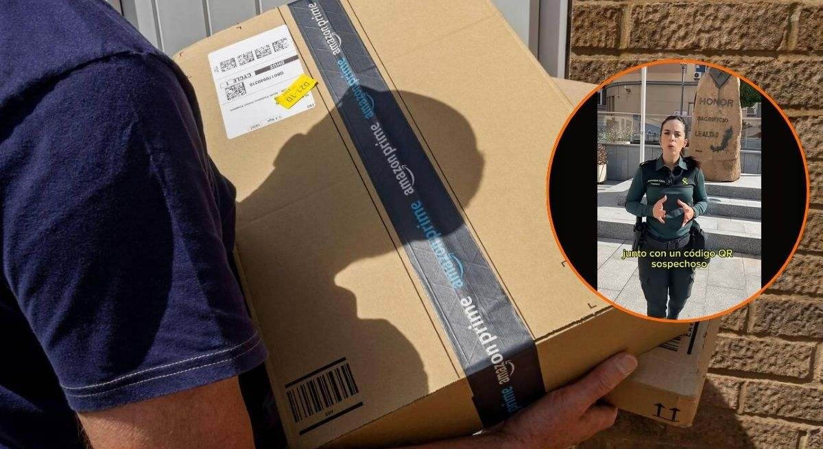 Alerta da Guarda Civil para toda a Espanha: a partir de agora, desconfie se receber este pacote da Amazon.