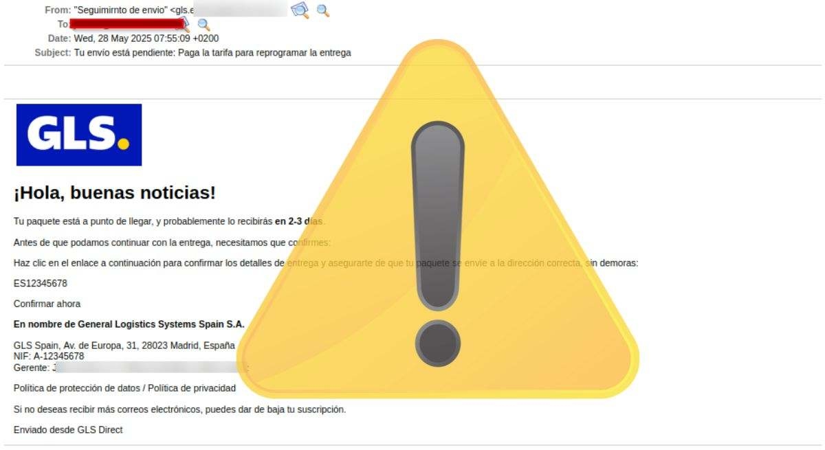 Dies ist die neue Betrugsmasche, bei der Bankkonten mit nur einem Klick auf eine E-Mail geleert werden, die sich als Kurierdienst ausgibt.