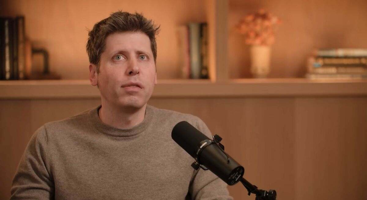 Sam Altman (ChatGPT) tells future generations: "They'll never be smarter than AI, and they won't care."