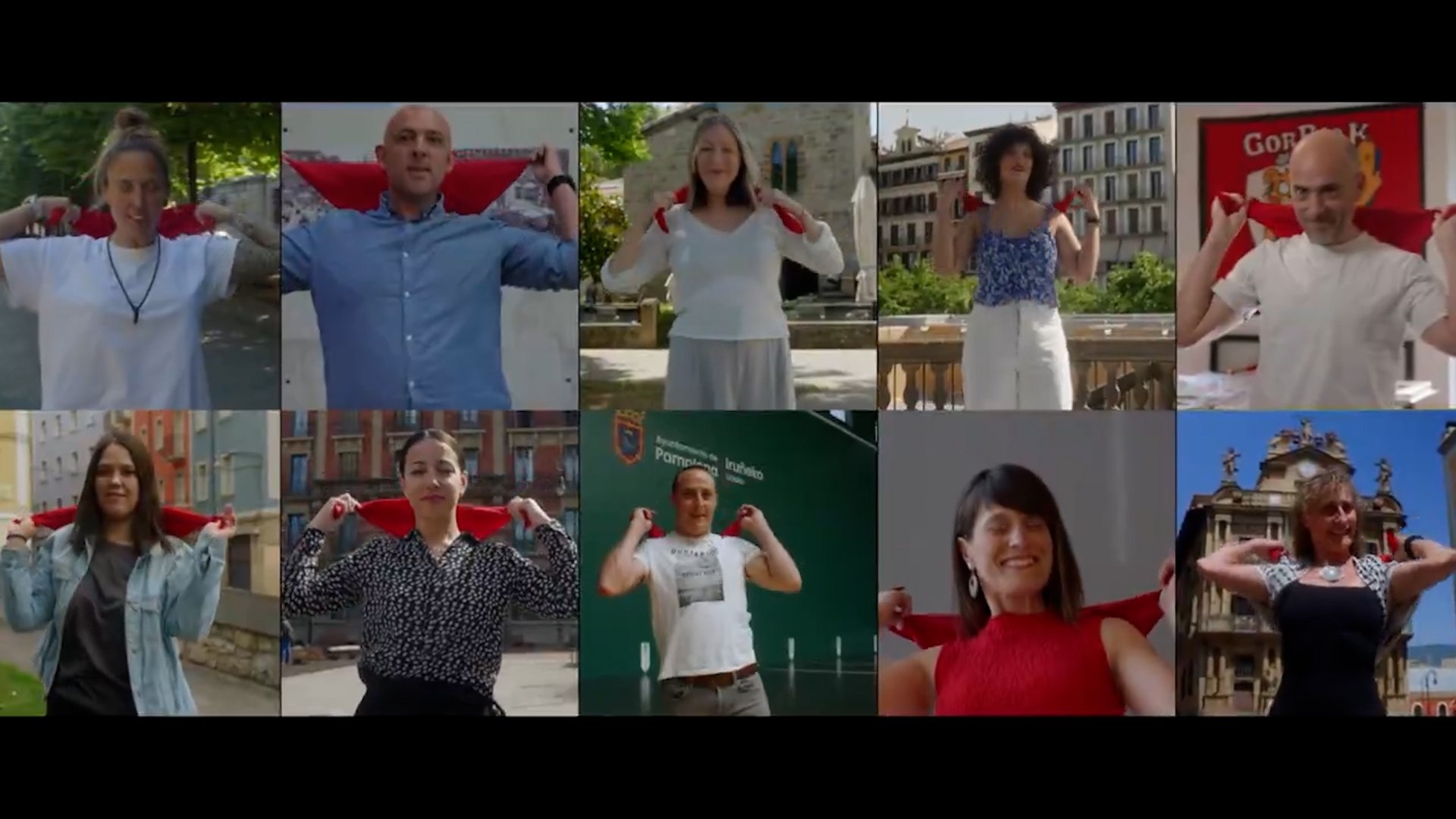 Pamplona City Council hides the bull, the running of the bulls, and the bullfight in a promotional spot for the San Fermin festival.