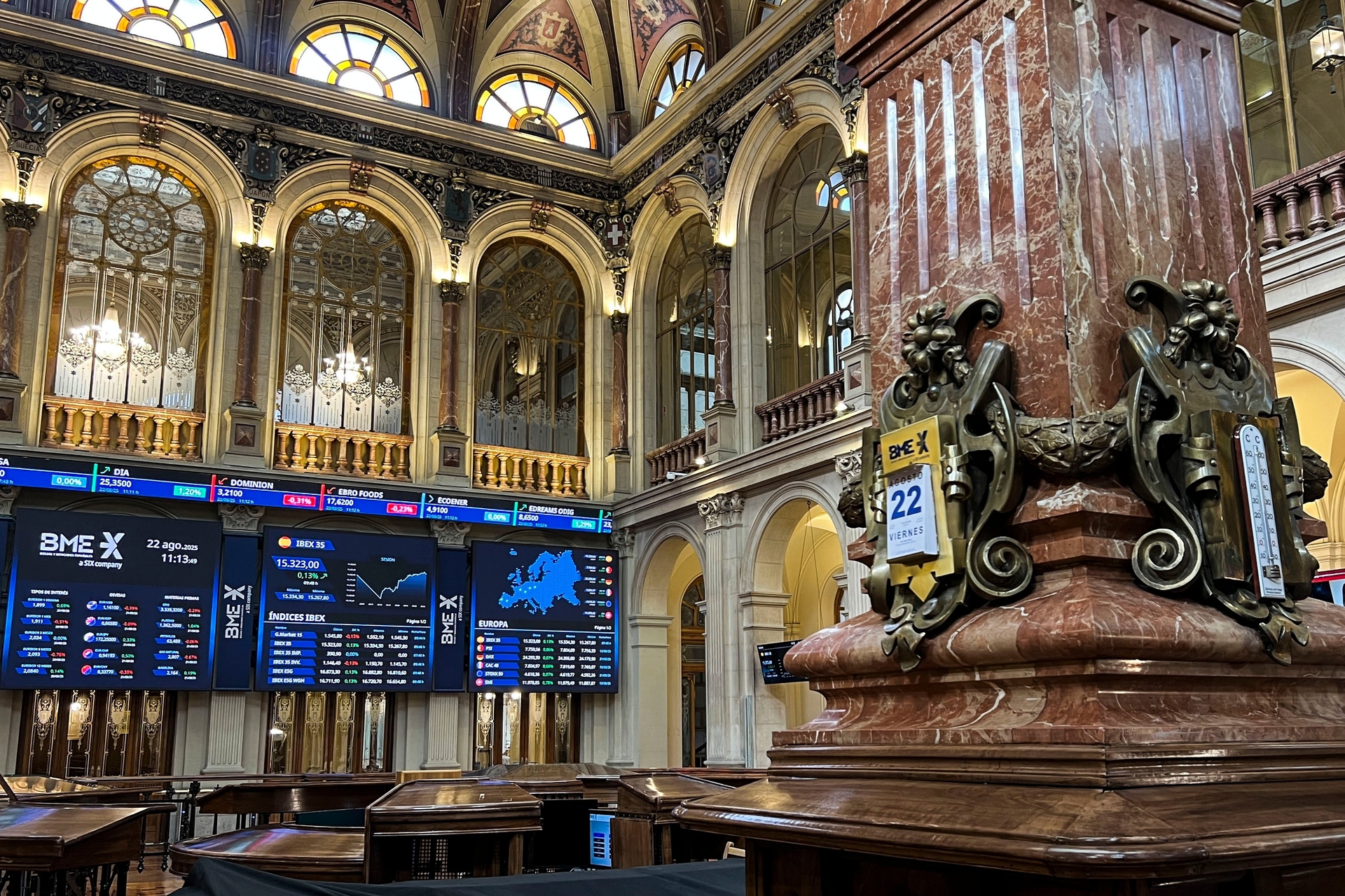 L'Ibex progresse de près de 0,8% cette semaine, atteignant un nouveau sommet et restant proche de 15 400