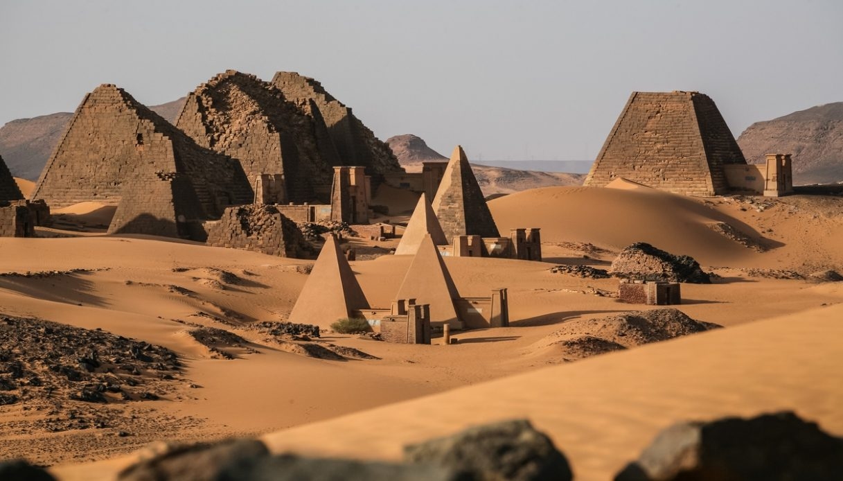 Meroe, the city of forgotten pyramids in the heart of the Sudanese desert