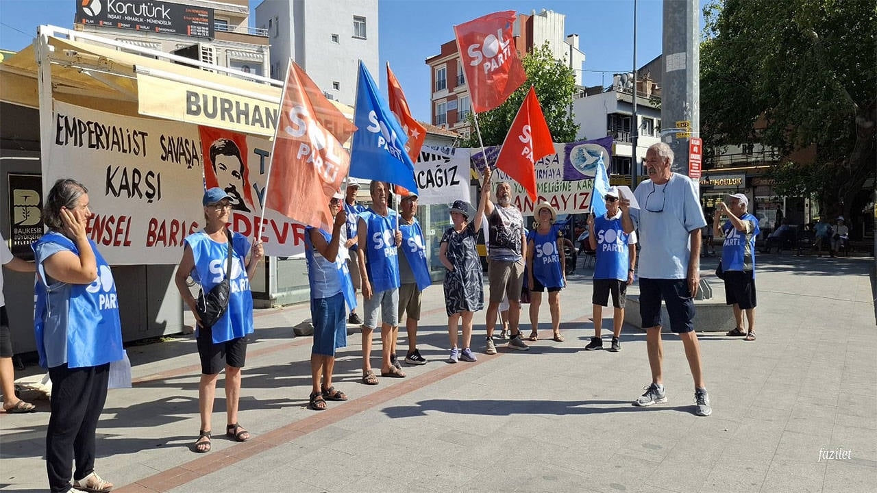 SOL Parti’den ABD ve İsrail’e karşı eylem