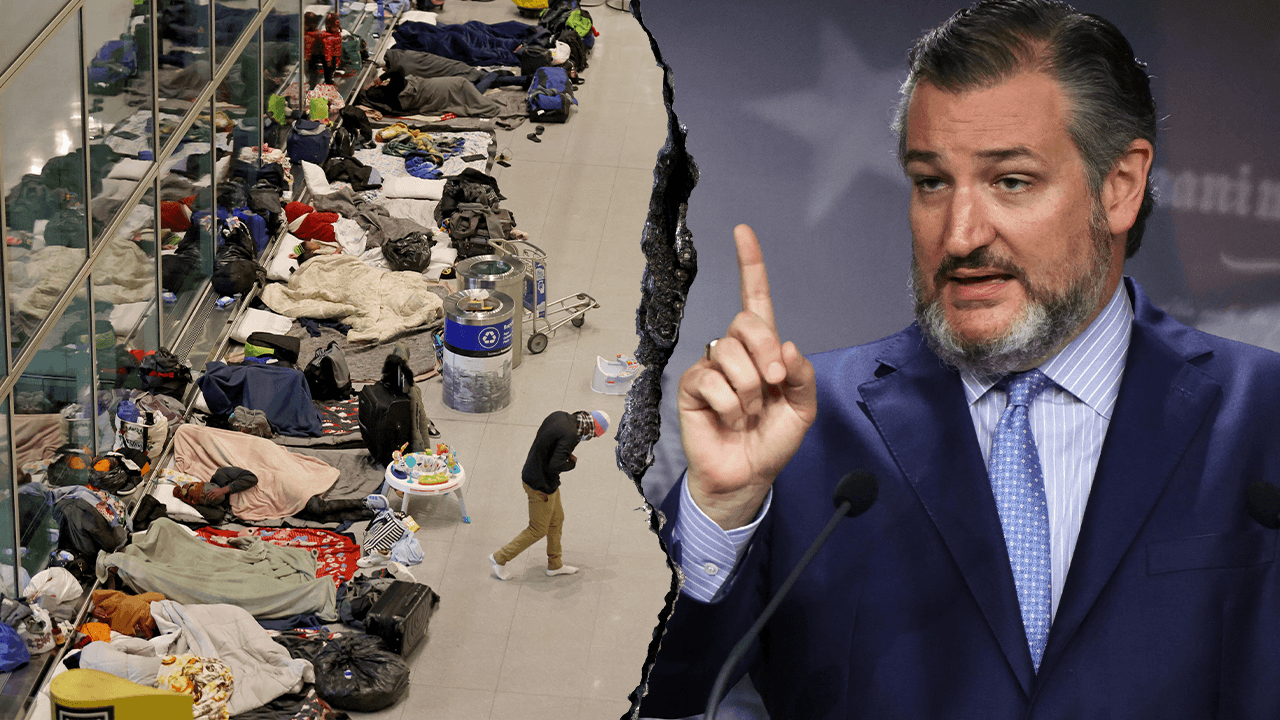 Ted Cruz cita a una autoridad estatal azul por albergar a migrantes en el aeropuerto: "Imprudencia"