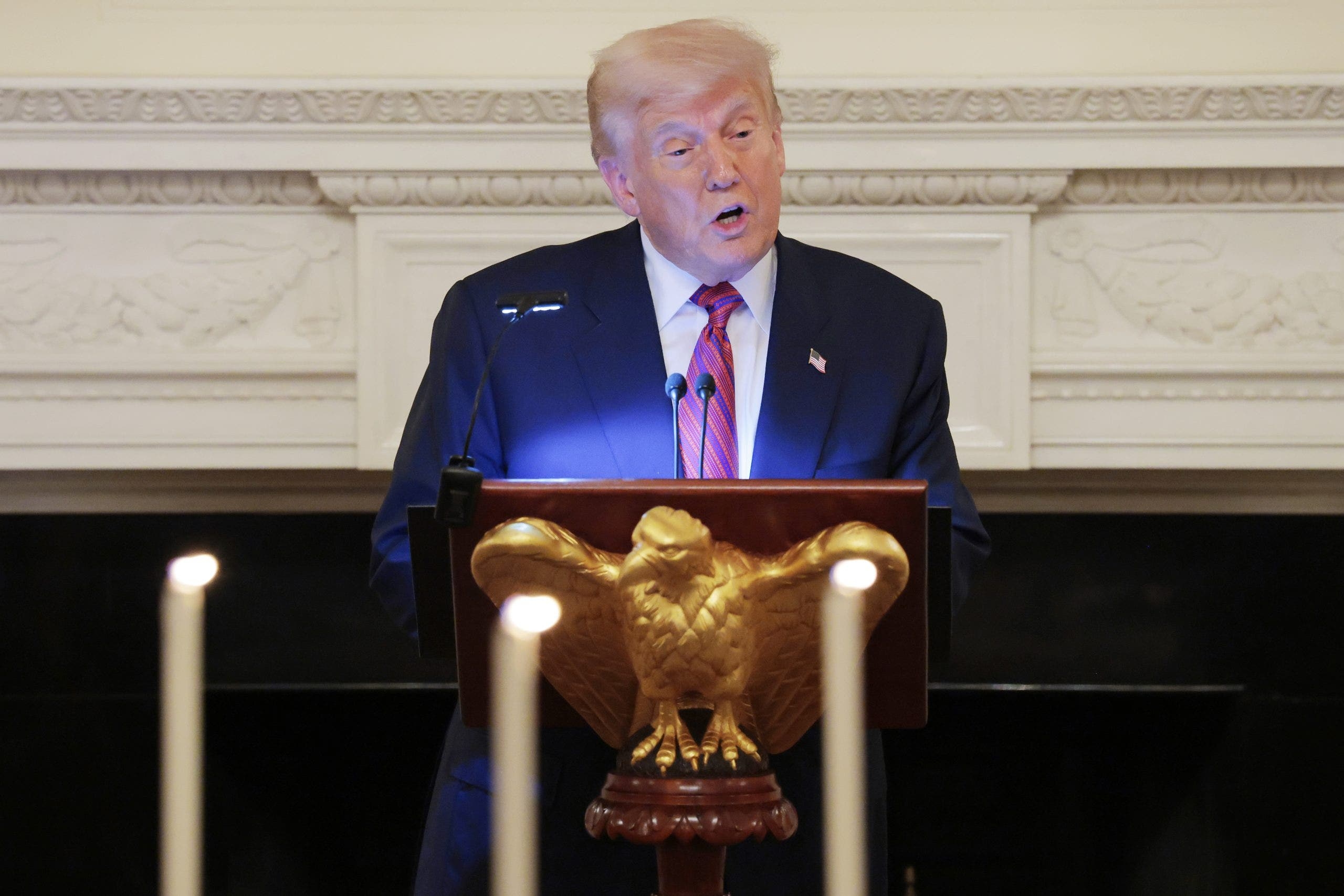 Trump says 10 hostages will be returning from Gaza 'very shortly' during White House dinner with allies