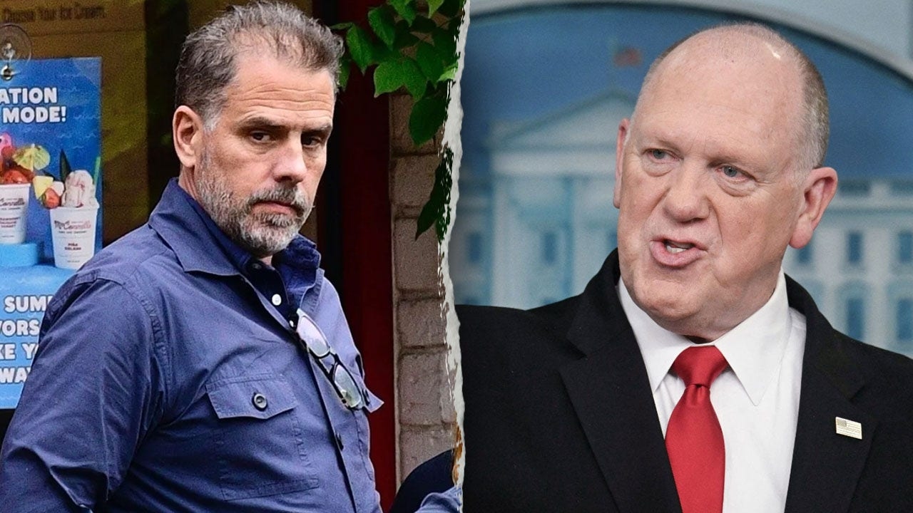 Trumps Grenzzar Tom Homan kritisiert den ehemaligen Drogensüchtigen Hunter Biden wegen seiner aufrührerischen Tirade zur Einwanderung