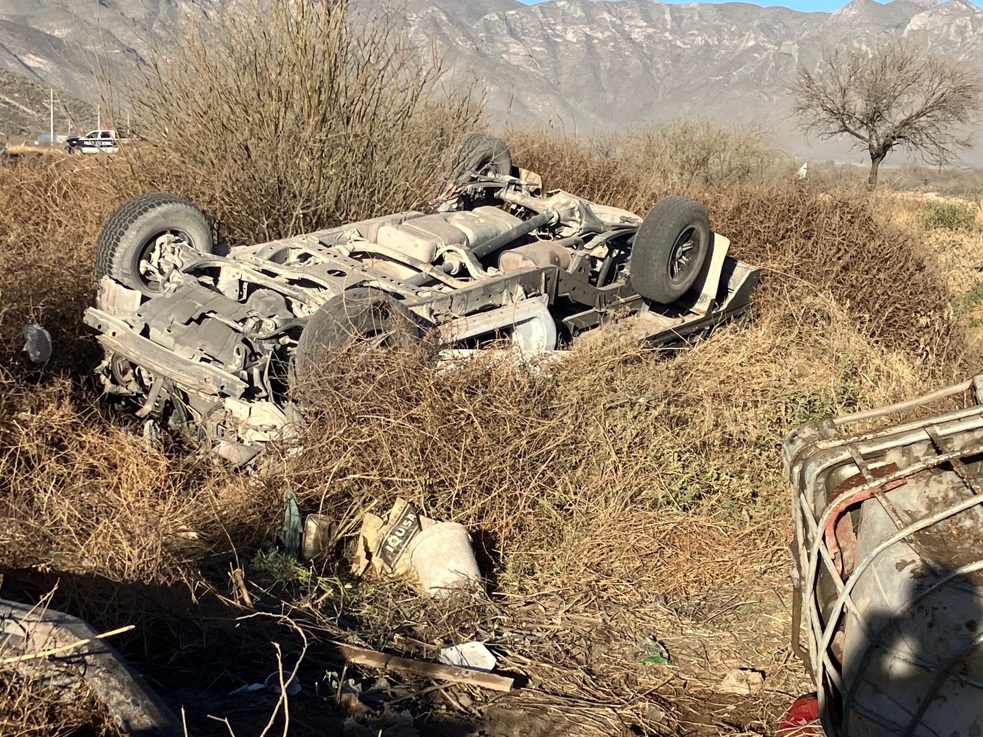 Rollover in Gómez Palacio leaves three young people injured