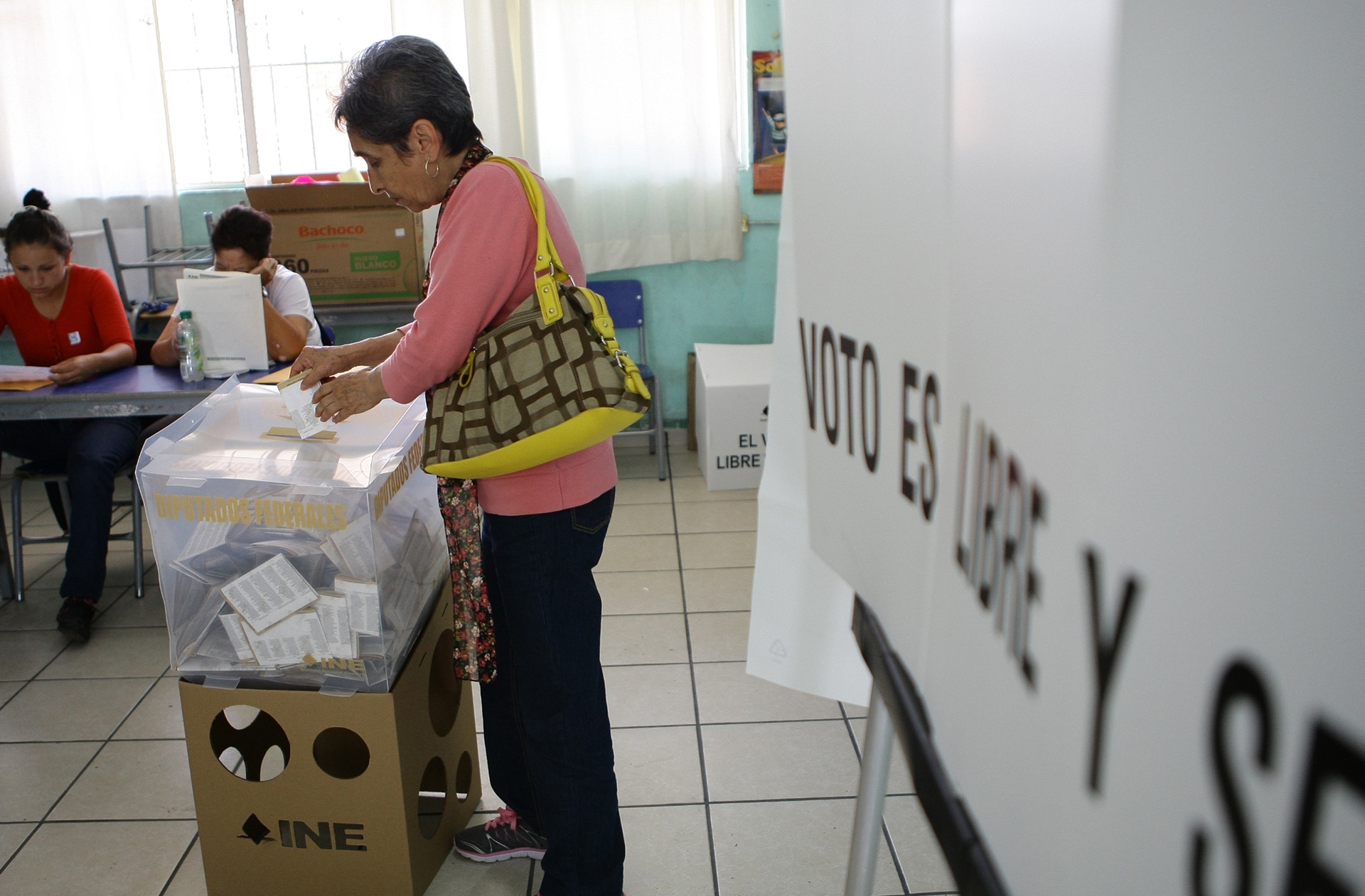 Durango staat voor een grote uitdaging bij de verkiezingen: ze hebben dubbele stemhokjes nodig om de lokale en federale stemrondes te kunnen bestrijken.