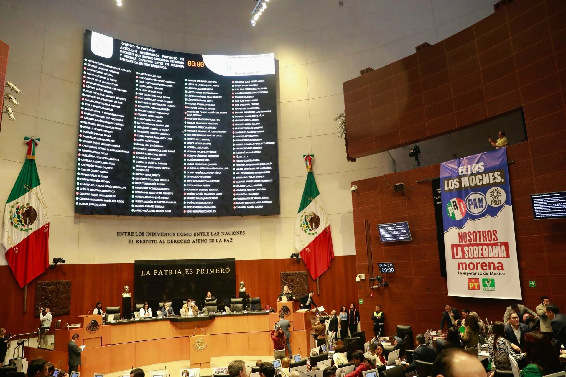 Senado aprova reforma para fortalecer soberania nacional