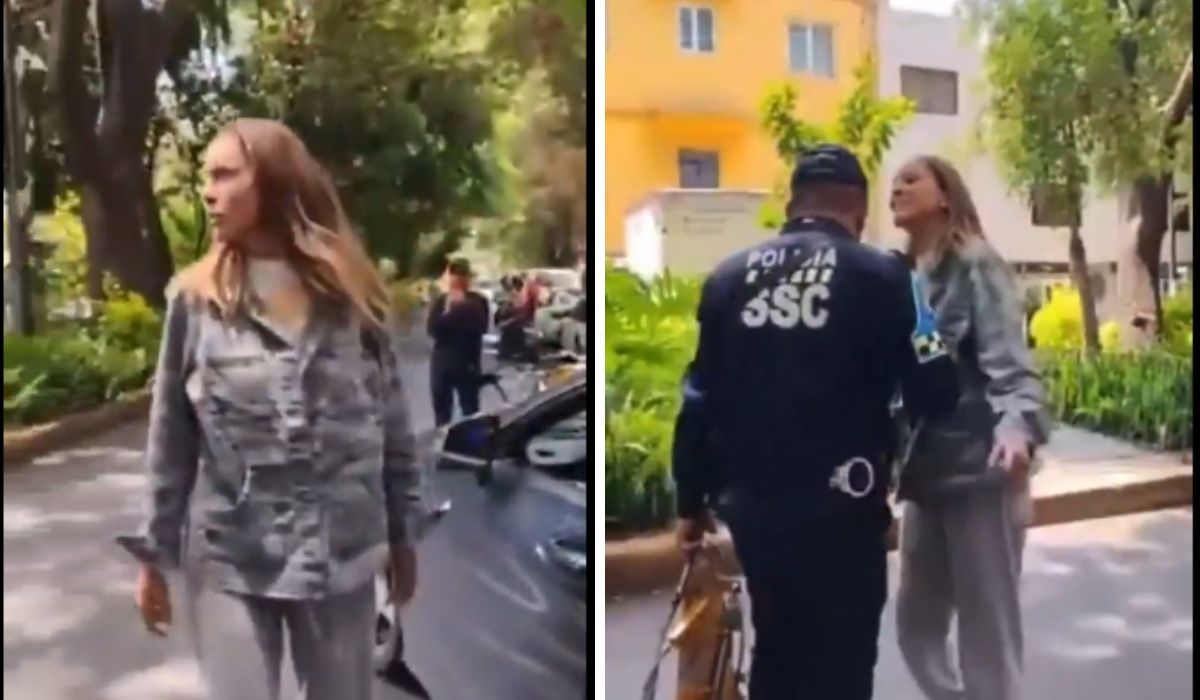 Chi è la donna che ha insultato un agente di polizia di Città del Messico?