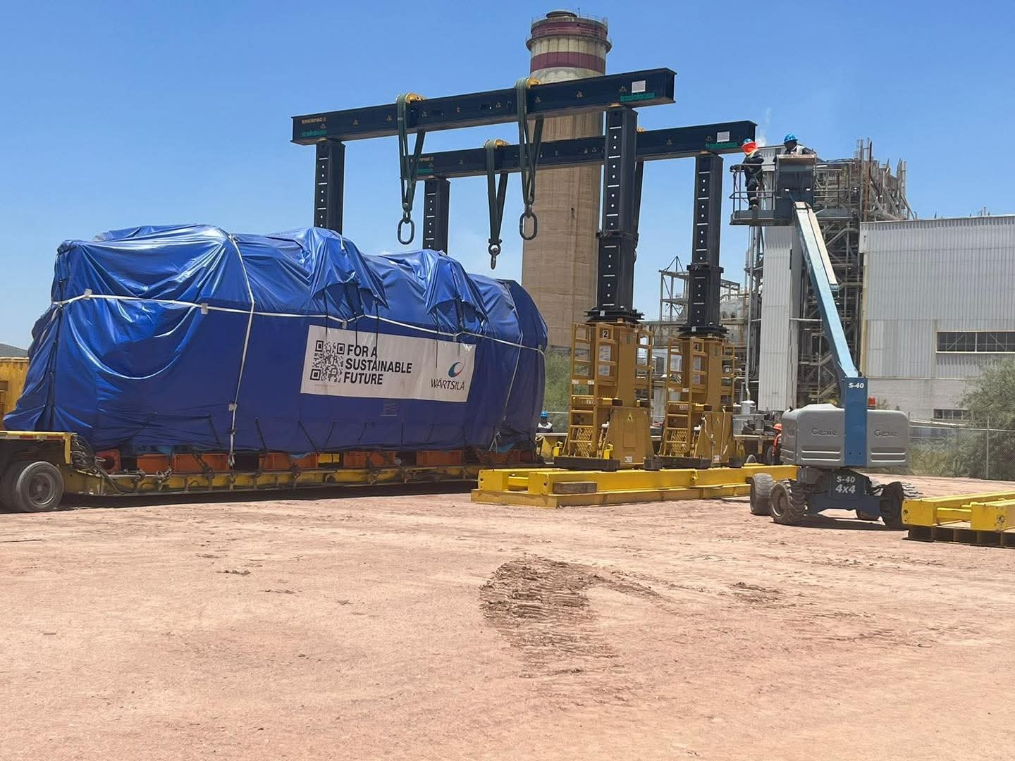 $319 million combined cycle power plant in Lerdo left unfinished