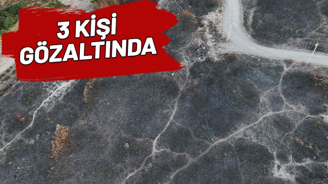 These images are all that remain from the fire in Izmir! Aerial intervention has resumed