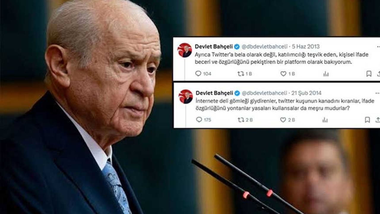 Bahçeli a fait l'éloge des réseaux sociaux, qui, selon lui, « doivent être éradiqués ».
