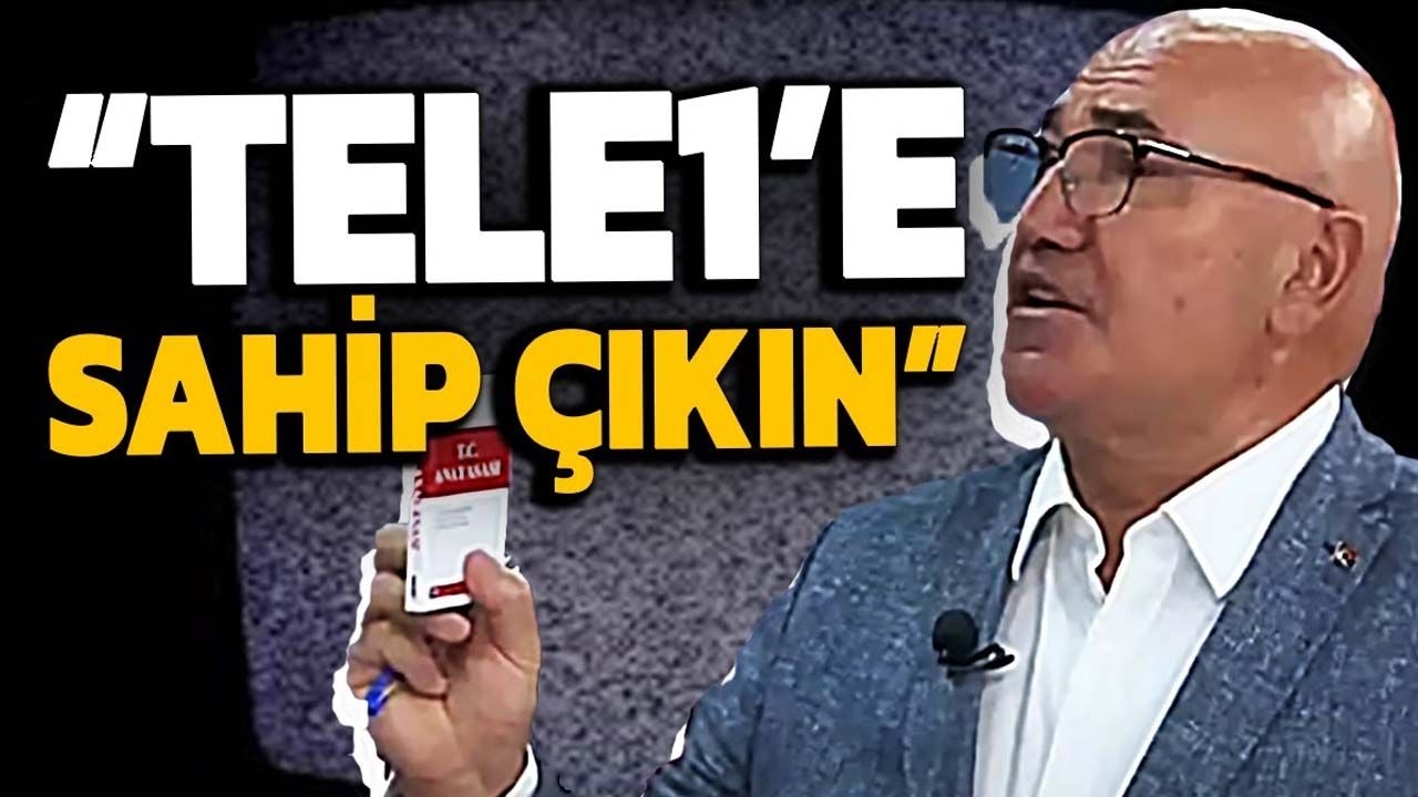 Ele veio com a Constituição na mão! Mahmut Tanal: A TELE1 é o bastião da imprensa livre