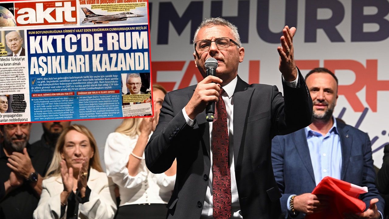 Akit targeted TRNC in headline