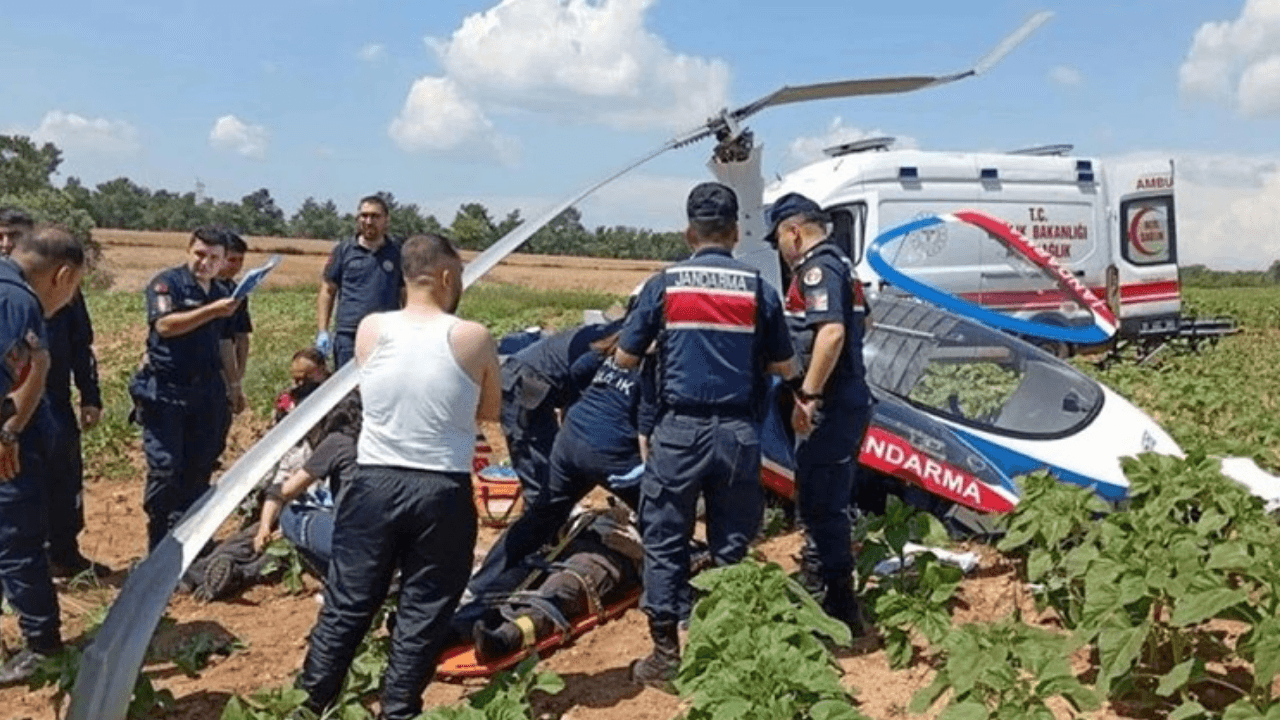 Un autogire de la gendarmerie s'est écrasé ! Il y a des personnes blessées