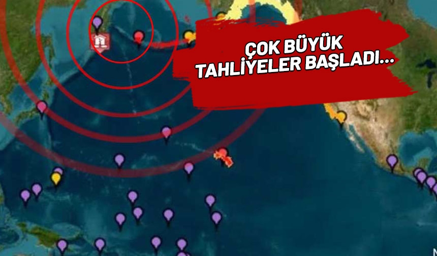 Un terremoto de magnitud 8,8 sacudió Rusia, provocando un tsunami gigante que afectó la primera región.