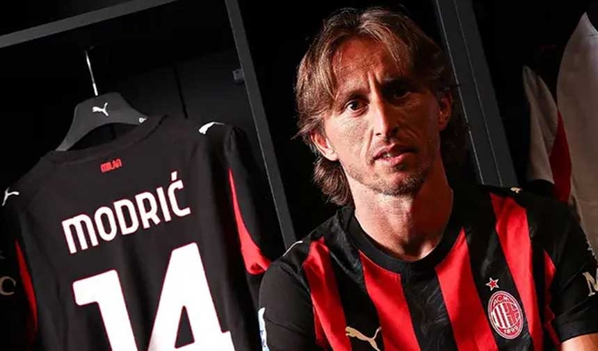 Luka Modric a Milano