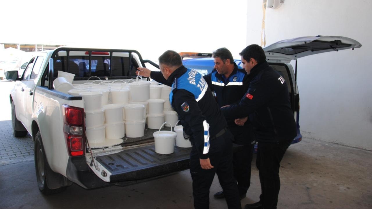 Şanlıurfa'da sağlıksız 500 kilogram yoğurt ele geçirildi