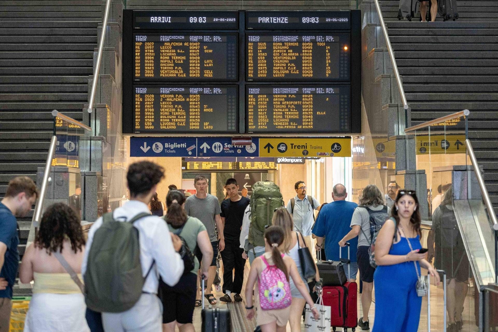 Train strike on July 7 and 8: protest times and guaranteed time slots