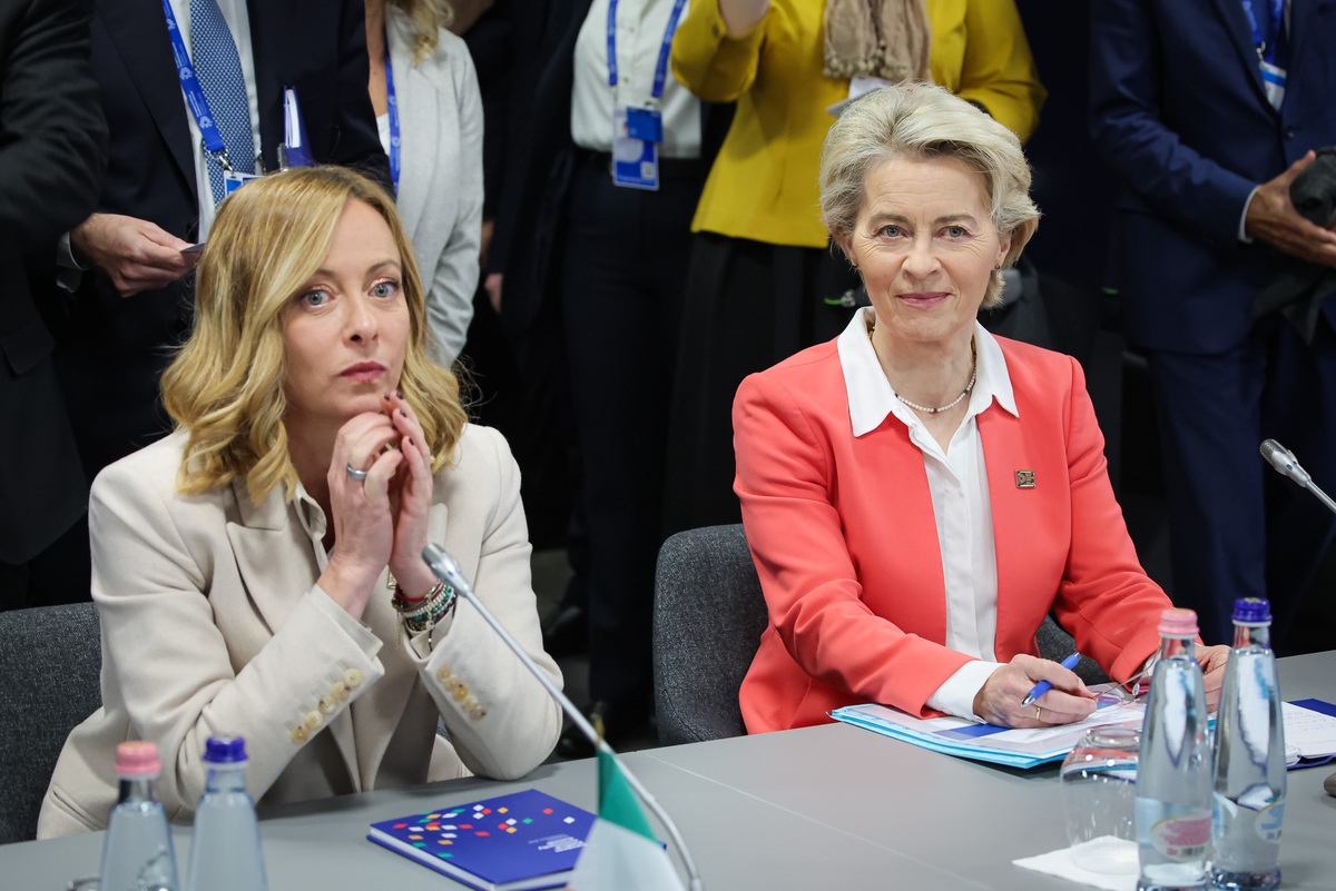Plan Mattei y Meloni en Roma, cara a cara con Ursula von der Leyen: "Queremos respuestas concretas".