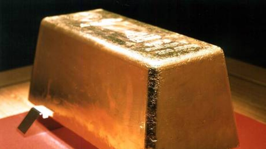 Gold is down at $3,128 an ounce