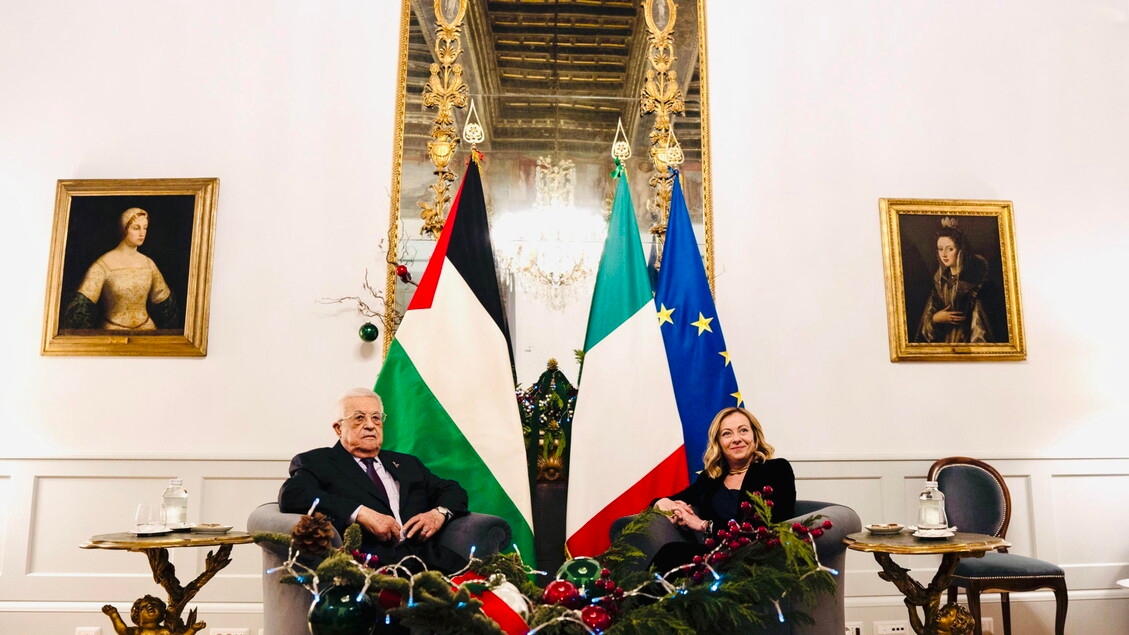 Meloni interviewt Abbas, besorgt über Israels militärische Eskalation