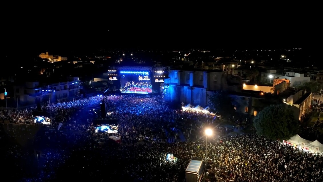 Taranta-Nacht: „Der Platz ist für das Concertone voll, 30 % mehr“