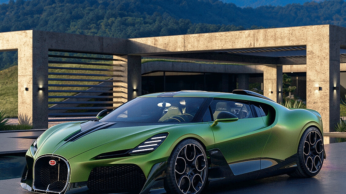 Bugatti Brouillard, una pieza única y exclusiva del programa Solitaire