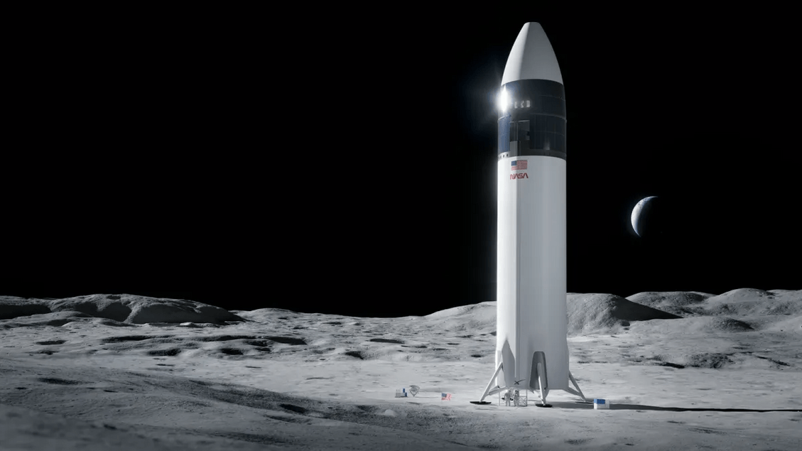 La NASA affirme que l'atterrisseur lunaire de SpaceX ne sera pas prêt en 2027