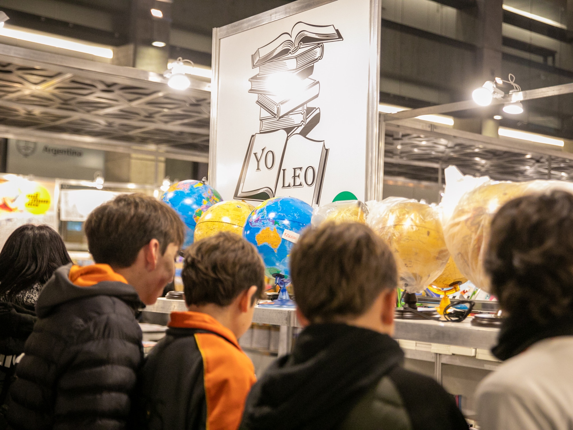 All set! The Children's Book Fair begins this Wednesday with free admission.