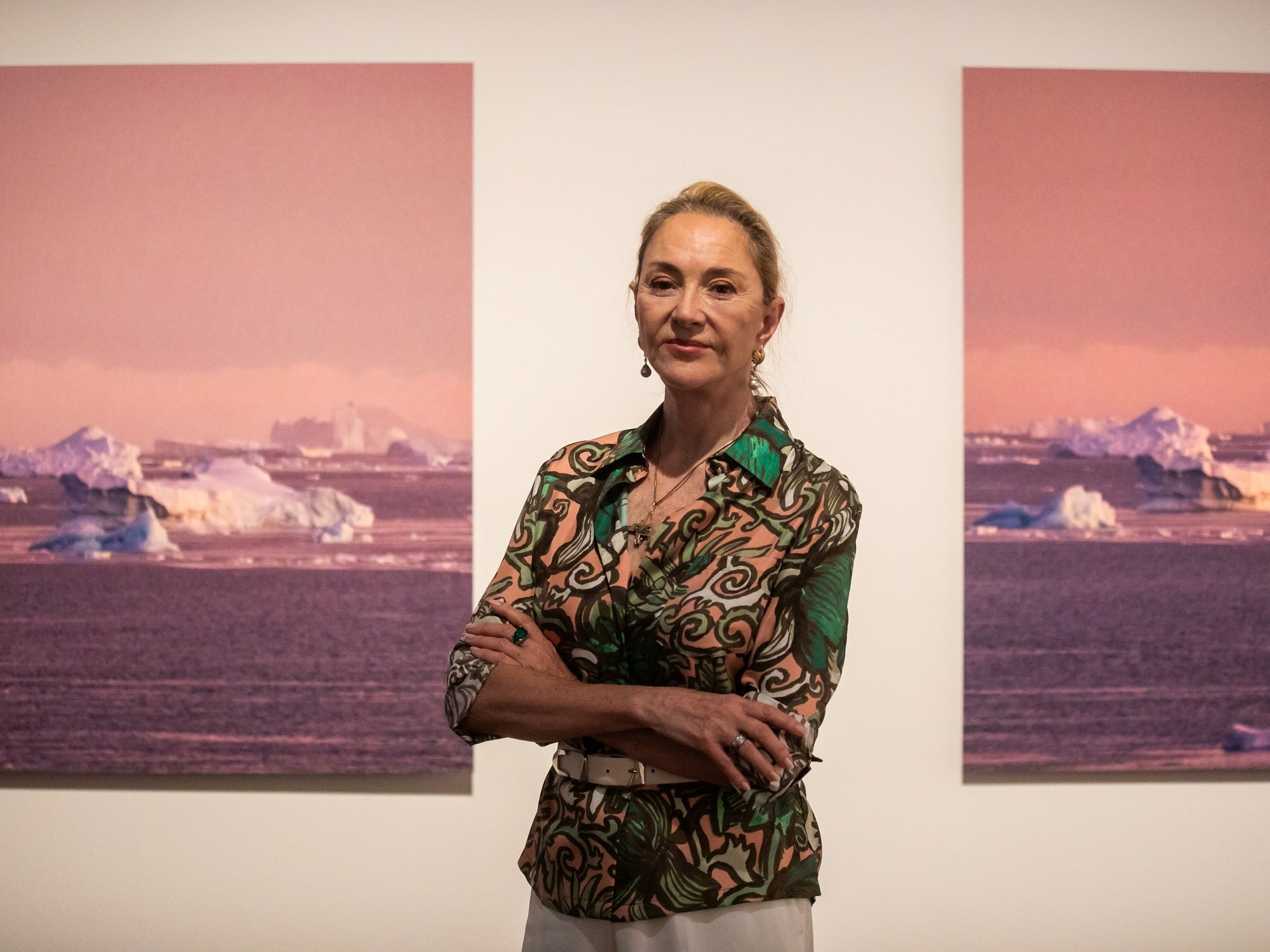 Auf der Seite der Natur: Antarktische Gletscher schmelzen vor der Linse von Paola Marzotto