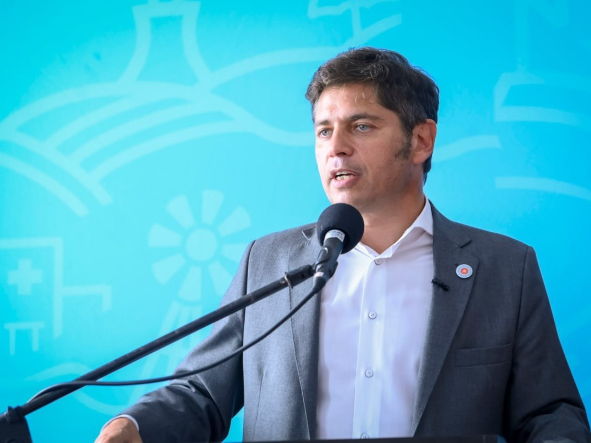 Kicillof sprach nach dem Tod von Thiago, dem 7-jährigen Jungen, der von einem Polizisten in La Matanza erschossen wurde.