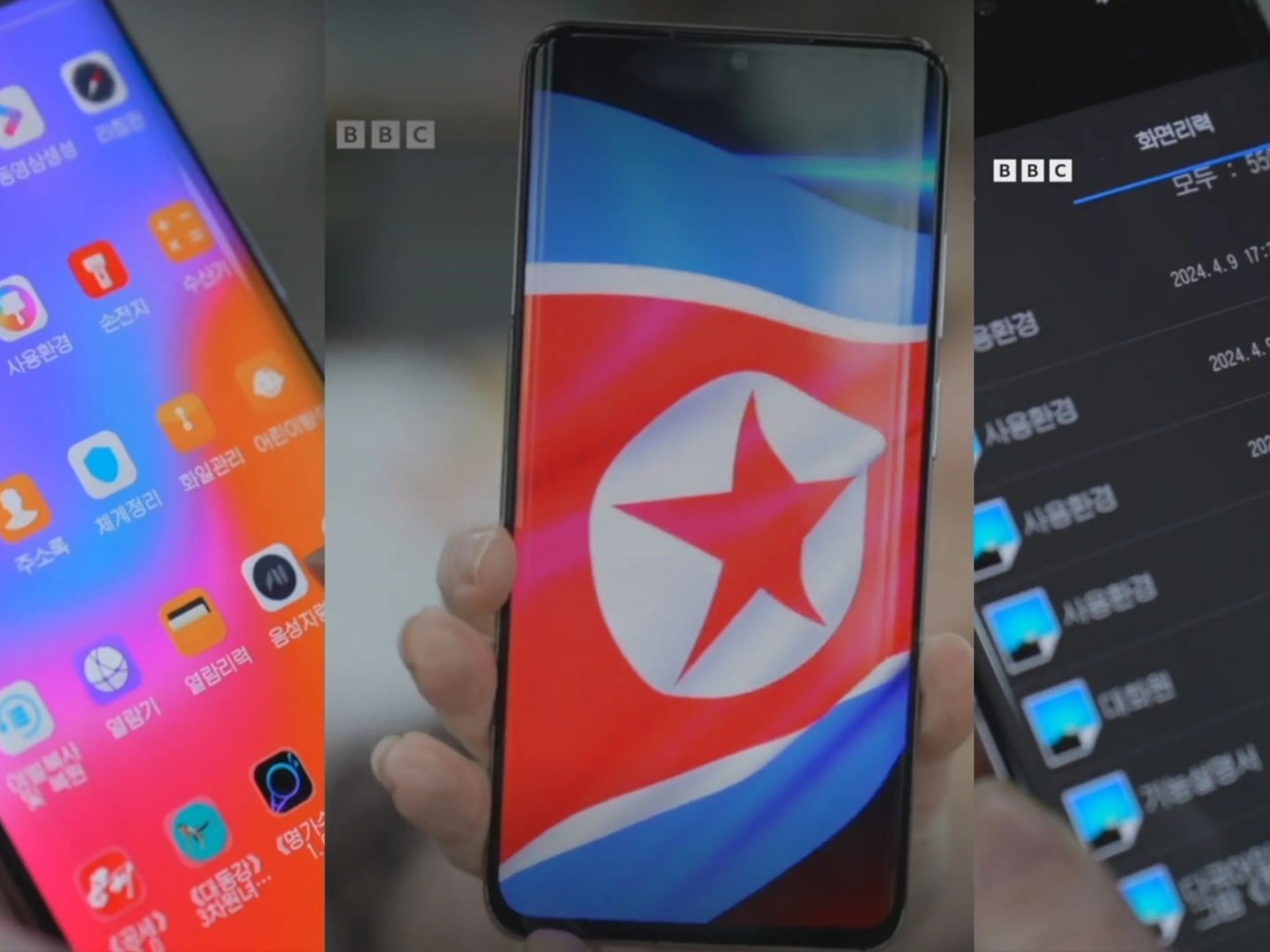 Extreme Zensur und Überwachung: Ein aus Nordkorea gestohlenes Mobiltelefon enthüllte das digitale Kontrollnetzwerk von Kim Jong-un.