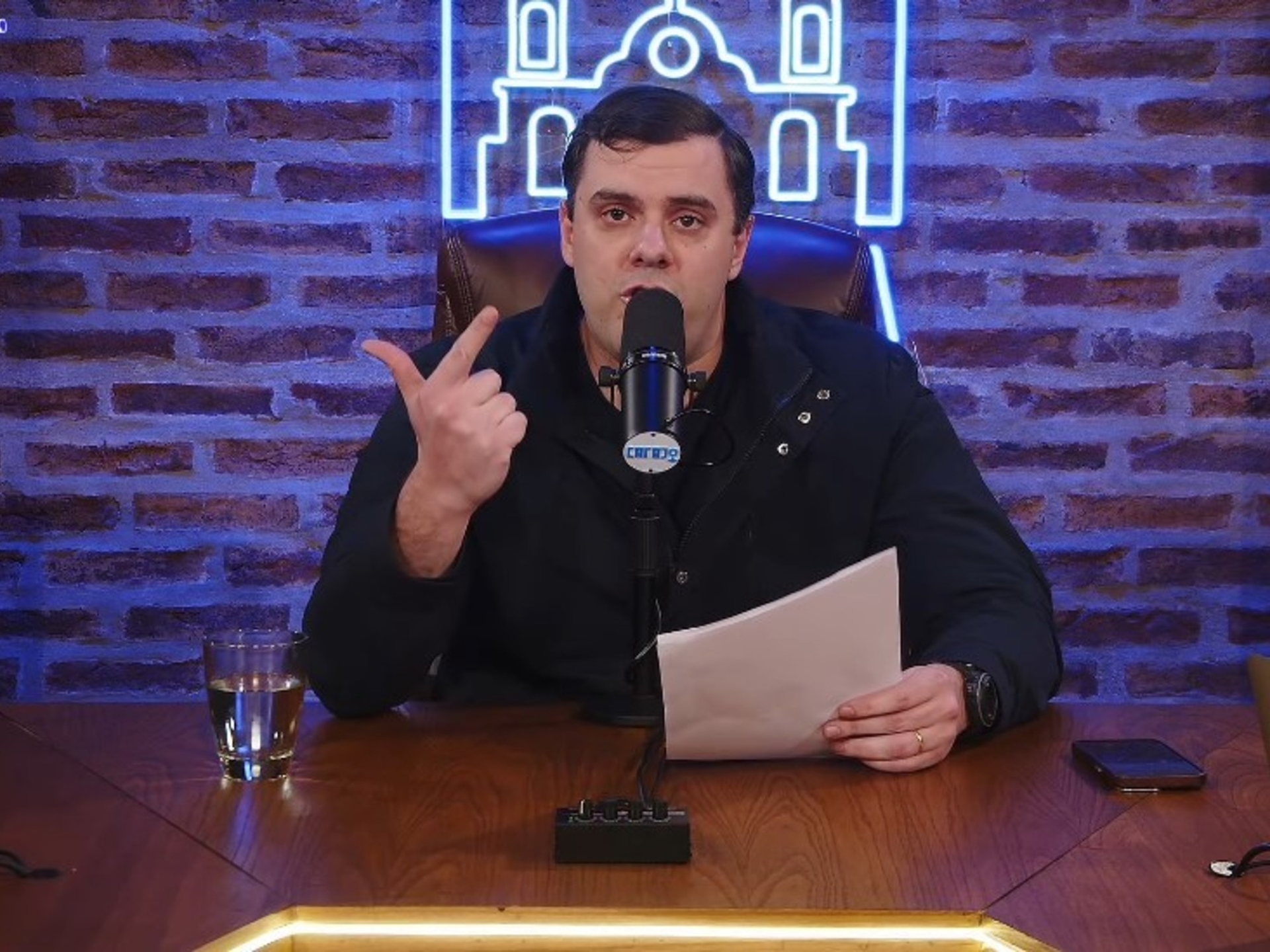 De ironische manier waarop "Gordo" Dan sprak nadat zijn sector van de La Libertad Avanza-lijsten was verwijderd.