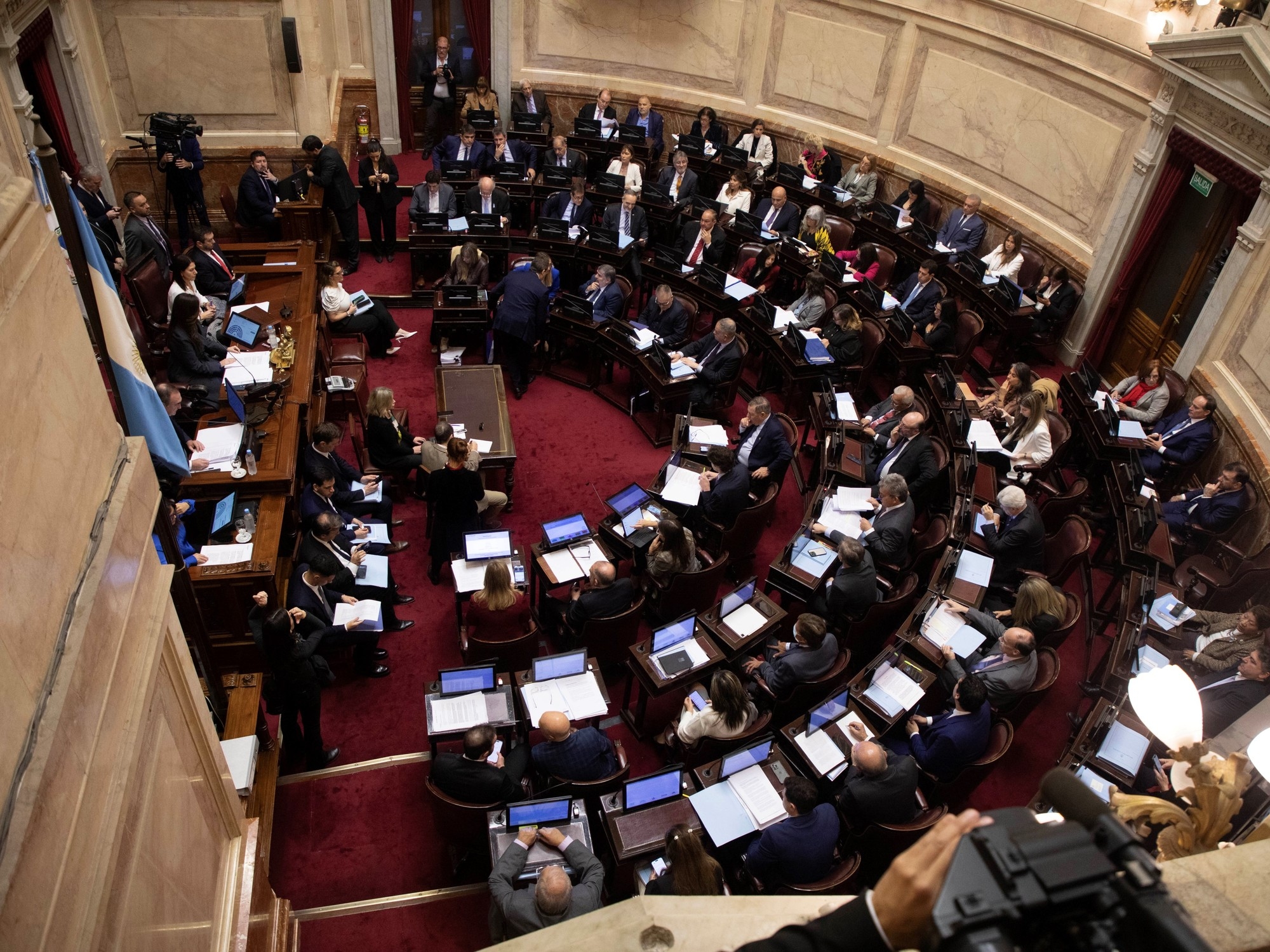 Der Kirchnerismus im Senat versucht auch, die Privatisierung von Aysa zu schützen