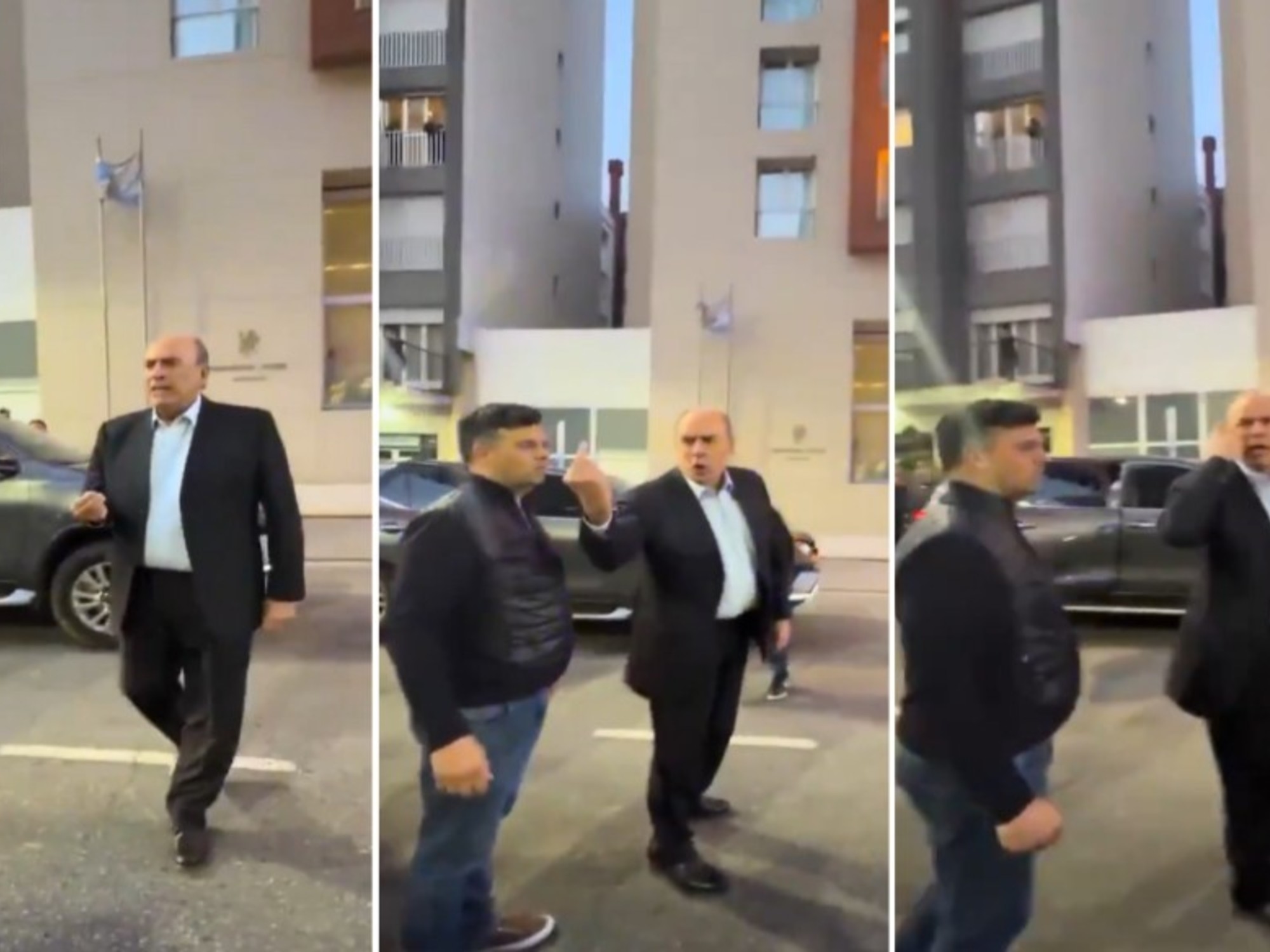 Guillermo Francos äußerte sich zu dem Video, in dem er einem ihn beleidigenden Nachbarn „Fick dich“ sagt: „Ich habe den falschen Finger benutzt.“