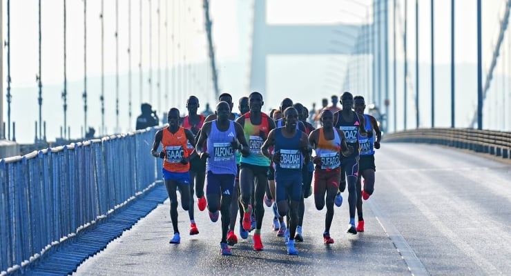 Istanbul-Marathon: Aderra belegte den ersten Platz in der Frauenkategorie und Kilimo den ersten Platz in der Männerkategorie.