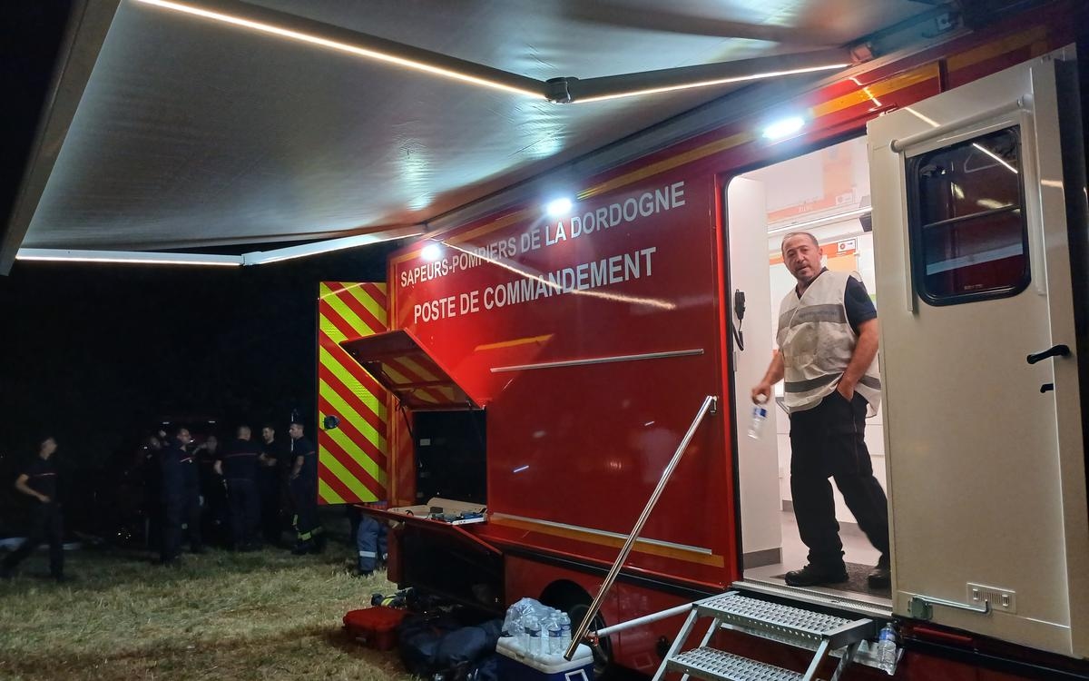 Dordogne: Fire in Sceau-Saint-Angel brought under control overnight: 20 hectares burned