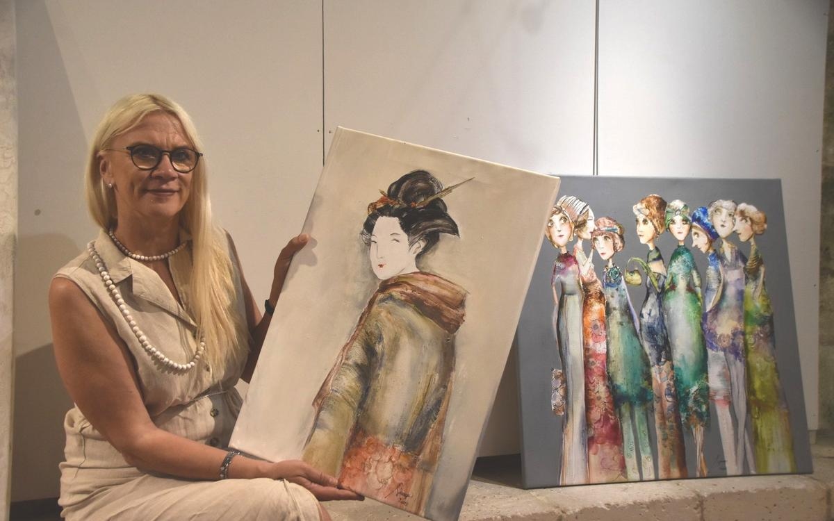 Brantôme-en-Périgord: Sniegé, el artista lituano que sublima la Belle Époque