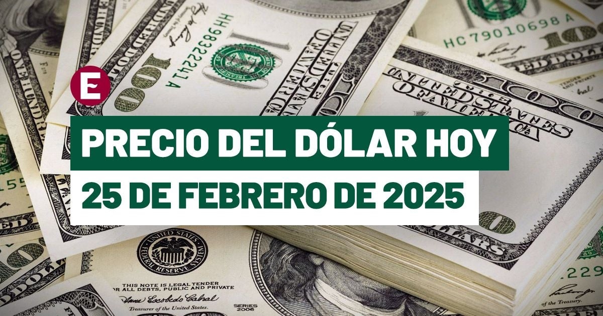 Peso operates erratically! Dollar price today February 25, 2025