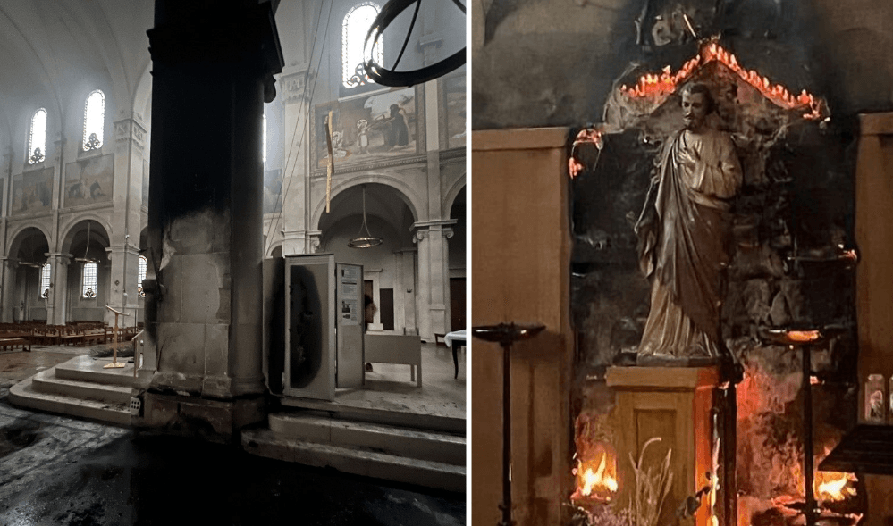Fires at Notre-Dame-des-Champs Church (Paris): The suspect is Valentin I. A 36-year-old Romanian, homeless. A legal battle is underway over his psychiatric profile. The diocese and Paris City Hall estimate the damage at between 2 and 3 million euros (u...
