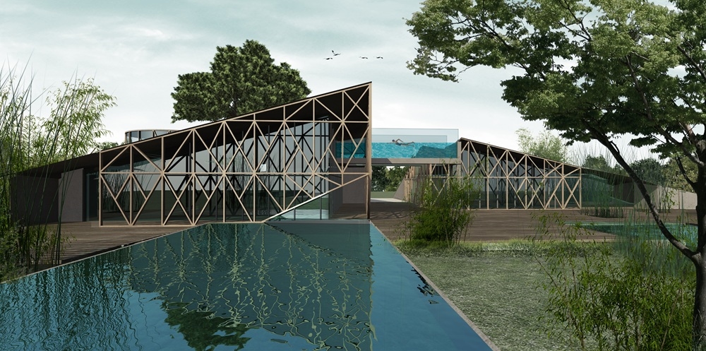 Hier ist der Hügel des Wohlbefindens: auf der Architektur-Biennale in Venedig die Einlösung des Litorale Domizio
