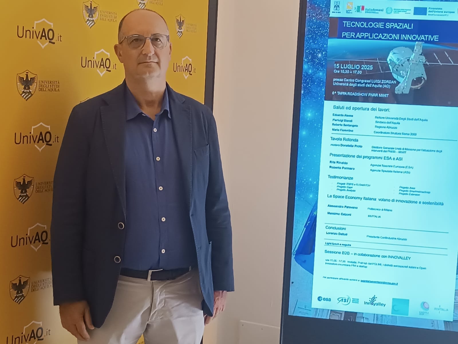 The Green Future takes center stage in L'Aquila: space technologies and new opportunities for startups and SMEs.