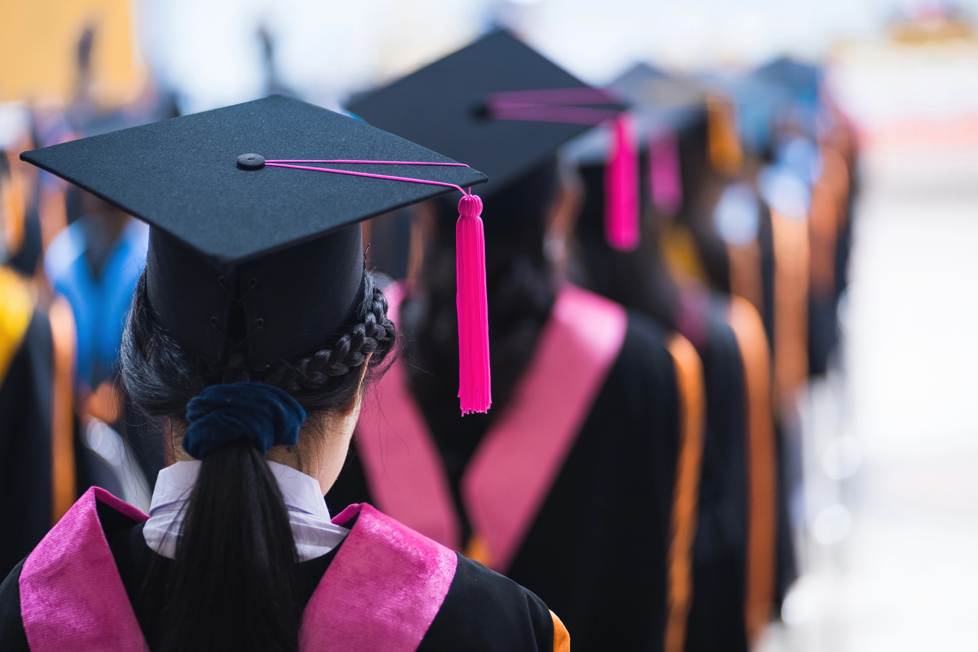 Reflections by Sandra Malatesta. Graduation celebrations.