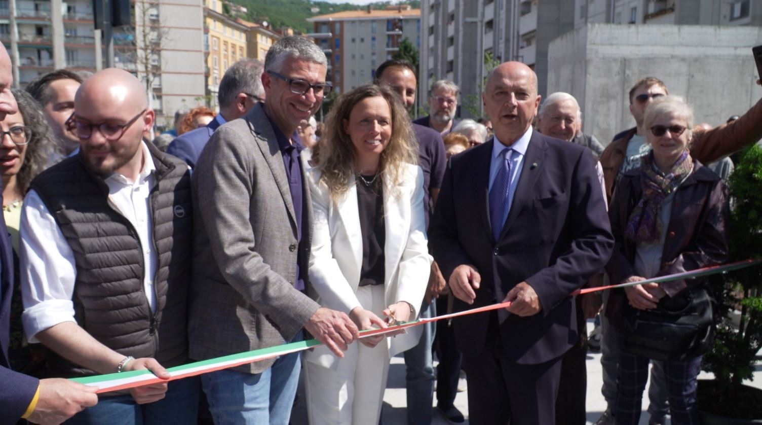 Urban regeneration Roiano, 10 million euro investment inaugurated