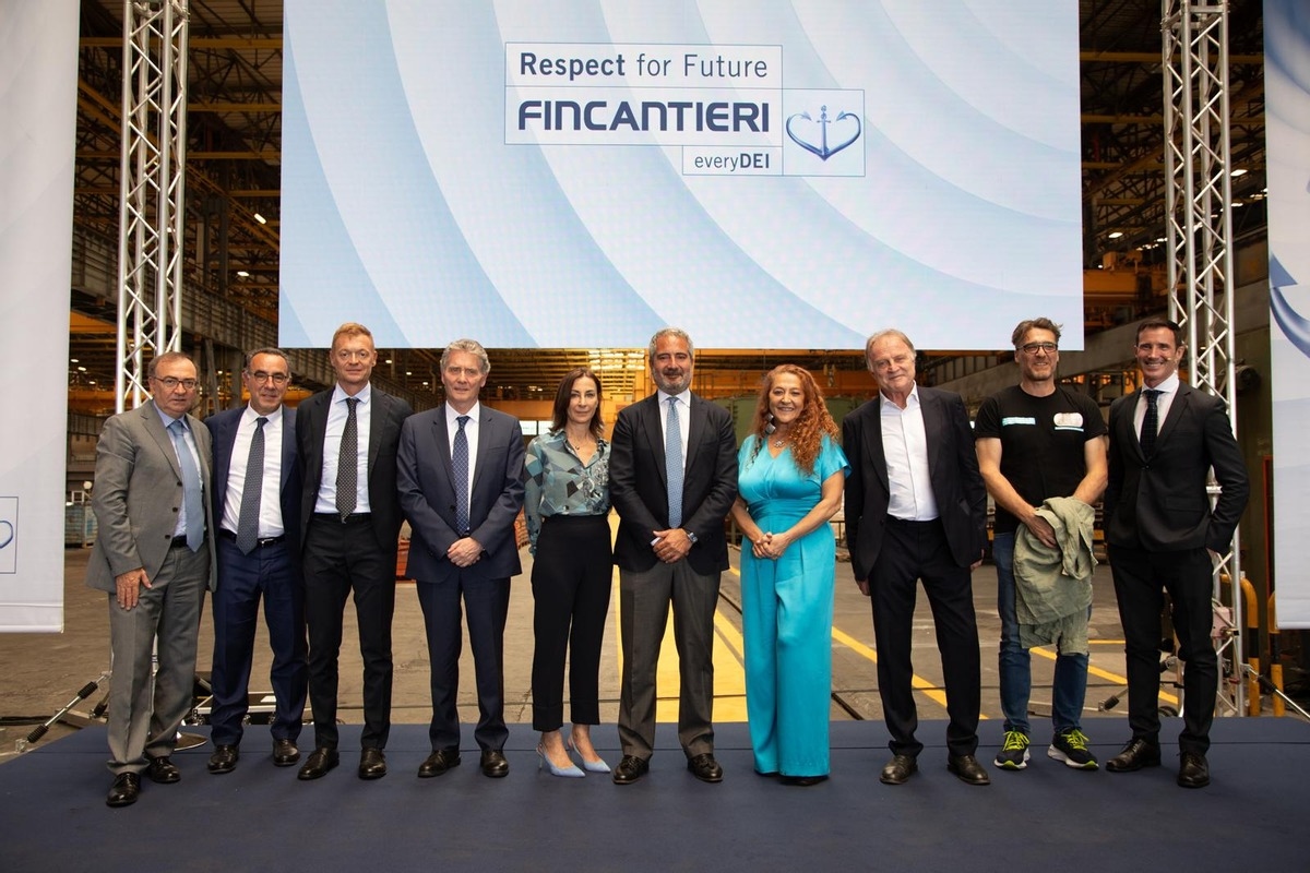 Fincantieri, o evento final do projeto “Respeito pelo Futuro” em Monfalcone