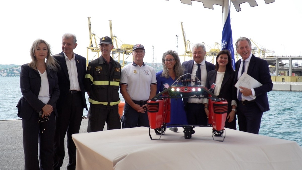 Un dron para la seguridad de todo el Golfo de Trieste